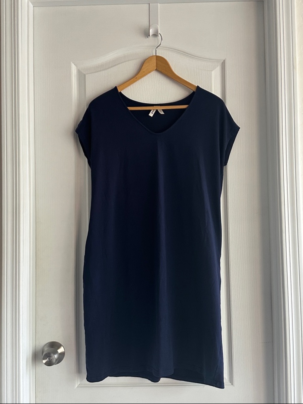 Pact Navy Organic Cotton Dress